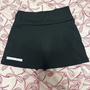 Muse Black Athletic Skort